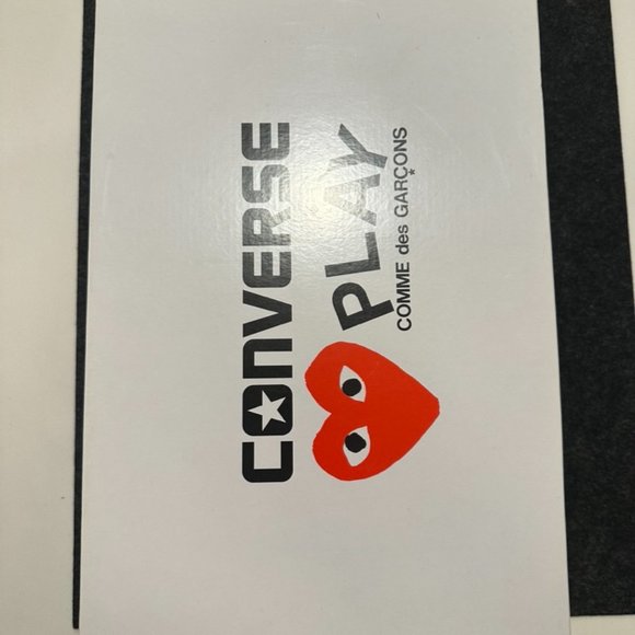 Converse x CDG Play Pink Converse - Picture 3 of 3